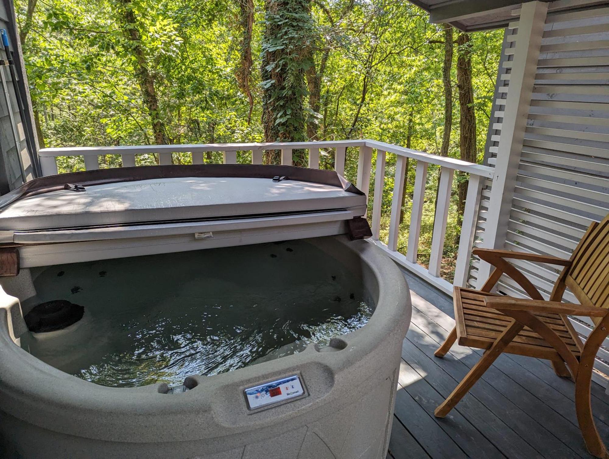 Adventure Cabin 5 - King W Private Hot Tub Villa ยูเรกาสปริงส์ ภายนอก รูปภาพ